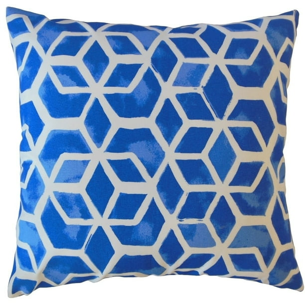 The Pillow Collection Throw Pillow 22 x 22 Blue The Pillow Collection Throw Pillow 22 x 22 Blue